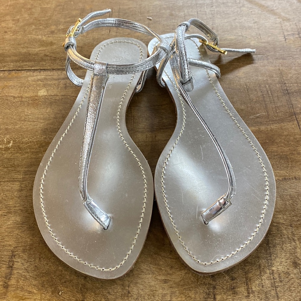 Dumond Silver Sandal